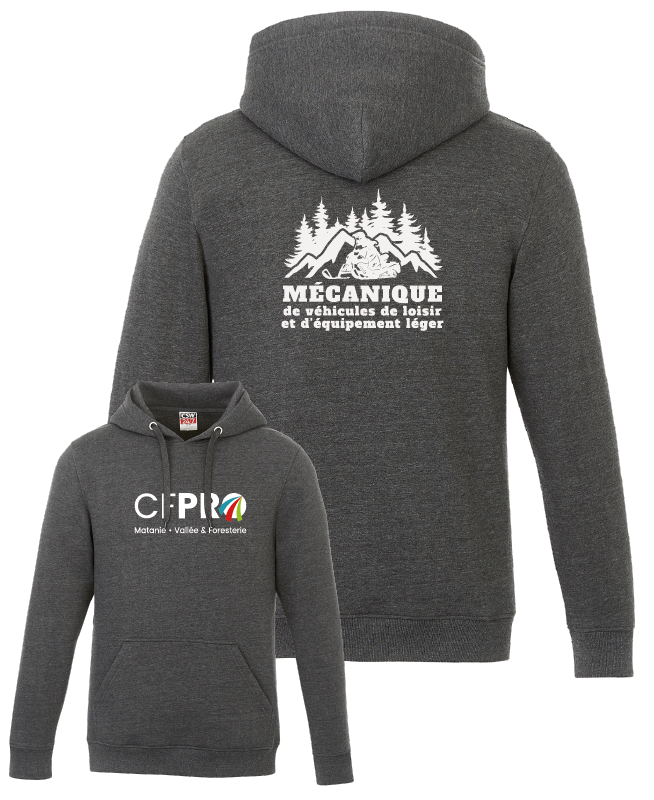 CFPRO - L00550 Molleton à capuchon 'Vault' - SE. S15373-2 (AVG) - DTF. DTF-1084 (DOS)