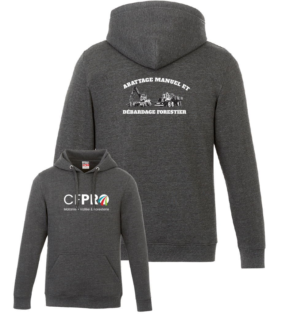 CFPRO - L00550 Molleton à capuchon 'Vault' - SE. S15273-2 (AVG) - DTF. DTF-1266 (DOS)