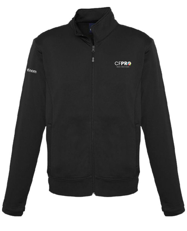 CFPRO - SW520M Veste Hype homme - SE. S15273-2 (AVG) - BR. PRÉNOM (MD)