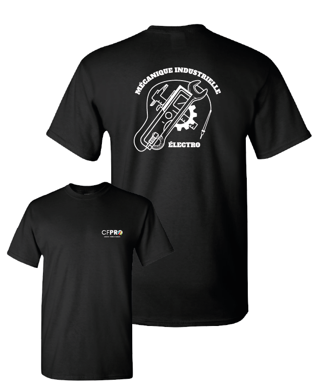 CFPRO - 5000 T-shirt homme - SE. S15273-2 (AVG) - DTF. DTF-1087 (DOS)