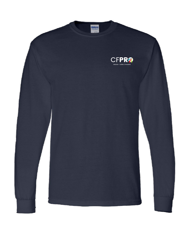 CFPRO - 8400 T-shirt manches longues - SE. S15273-2 (AVG) - DTF. DTF-754 (DOS)