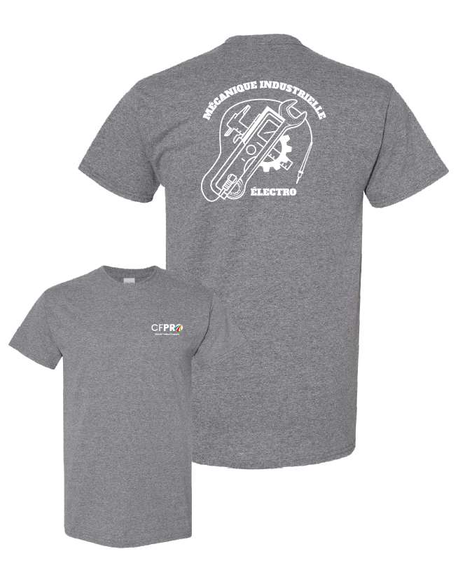 CFPRO - 5000 T-shirt homme - SE. S15273-2 (AVG) - DTF. DTF-1087 (DOS)